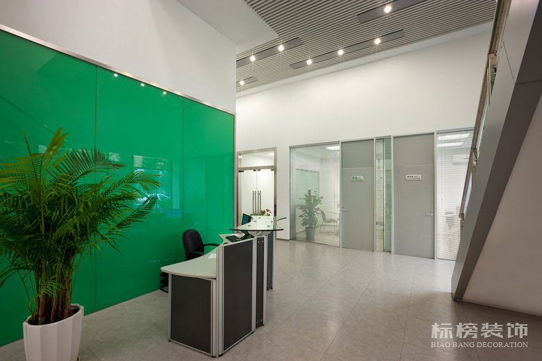 江森自控工廠(chǎng)辦公裝修2