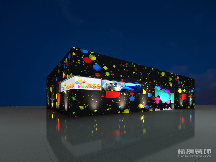 深圳VR CS游戲店鋪裝修設(shè)計方案3