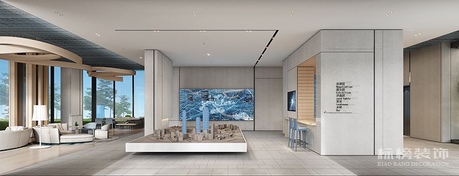 招華坪山和城里售樓處設(shè)計4