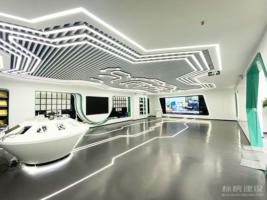 深圳天工測控 辦公室設(shè)計裝修工程 實(shí)拍圖